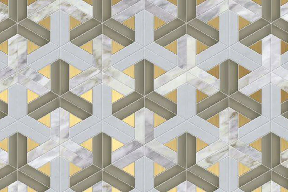 Domino.com Metallic Tiles Are Having a Moment