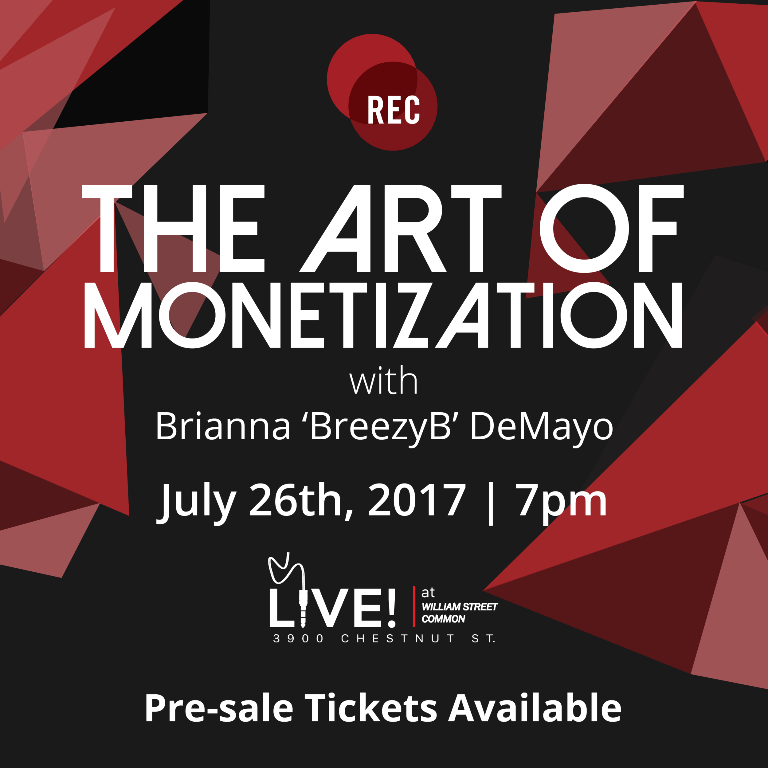 VIDEO: Breezy Talks "The Art of Monetization" with RECPhilly