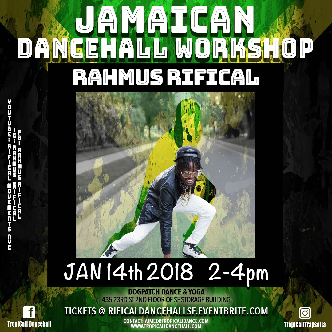 Dancehall Workshop with Rahmus Rifical