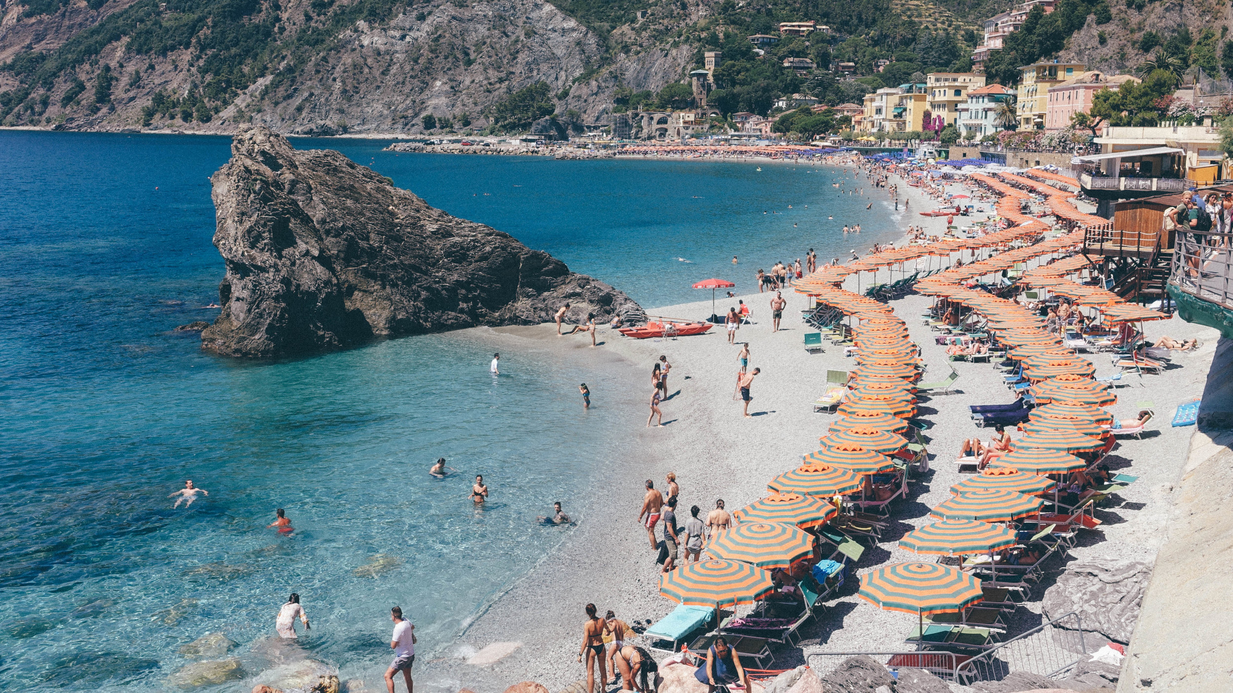 Monterosso al Mare. The perfect place to end any heist + make grand gestures.