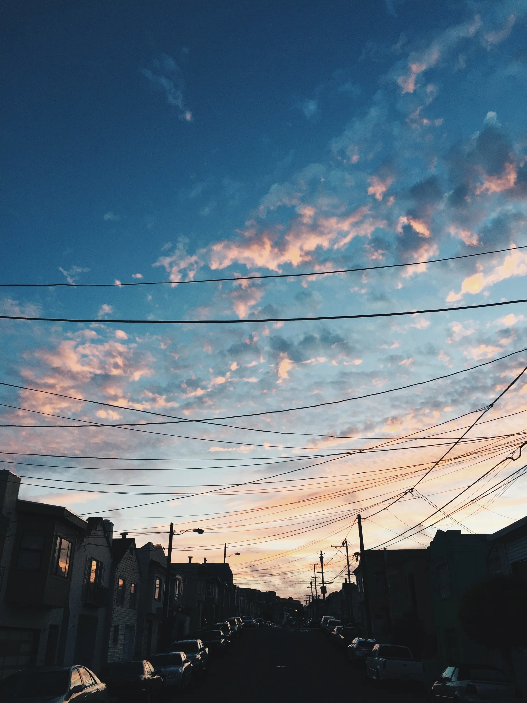 Sunset Near Portola District