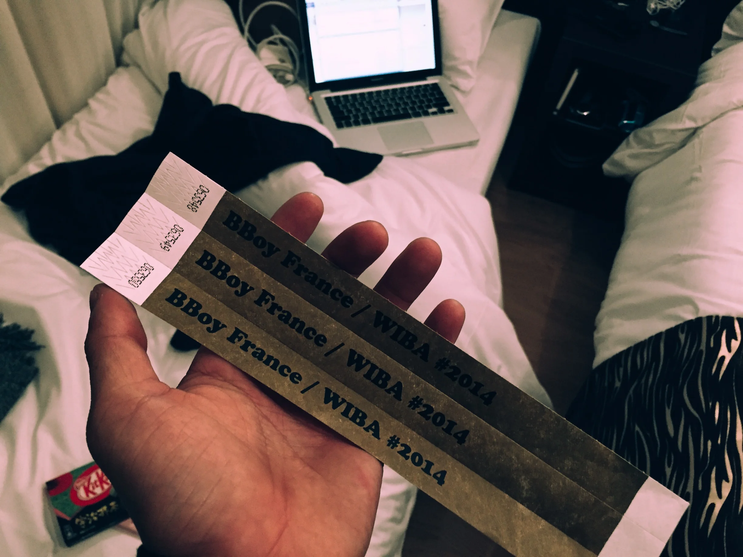 Our event wrist bands!