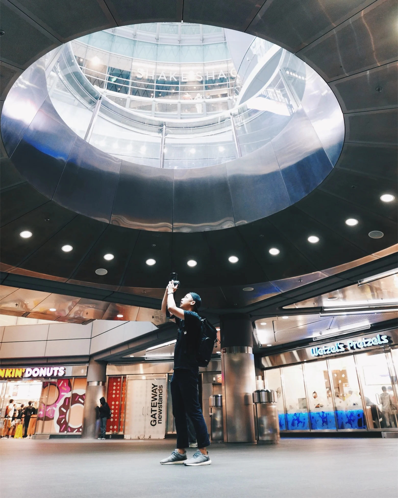 @jreamr_ in action @ Fulton Centre, NYC