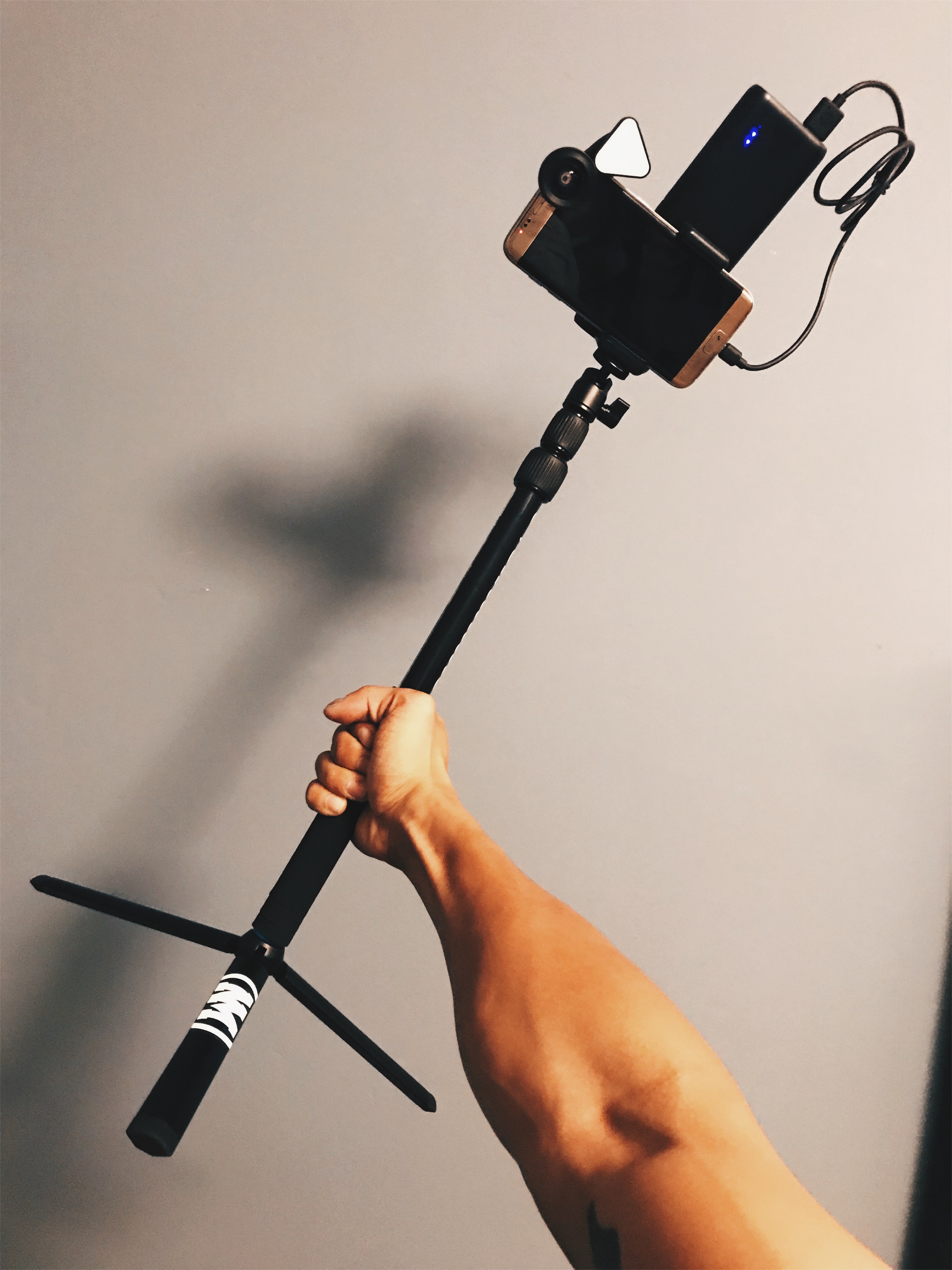 Last but not least, when needed, the tripod mode!