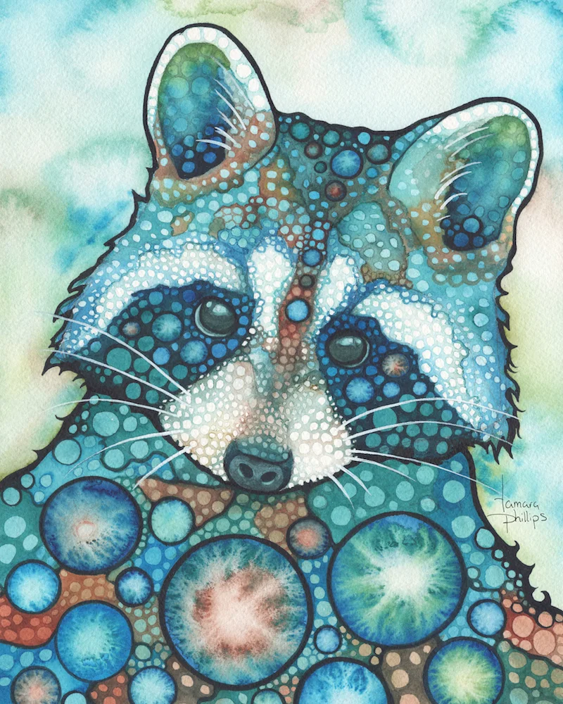 Thoughtful Raccoon