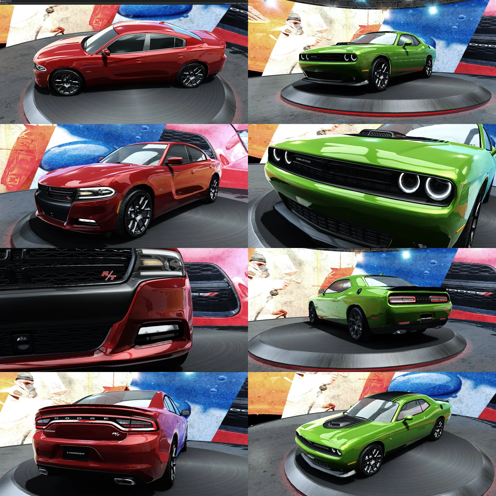 Dodge Revolution Mobile Game/AR