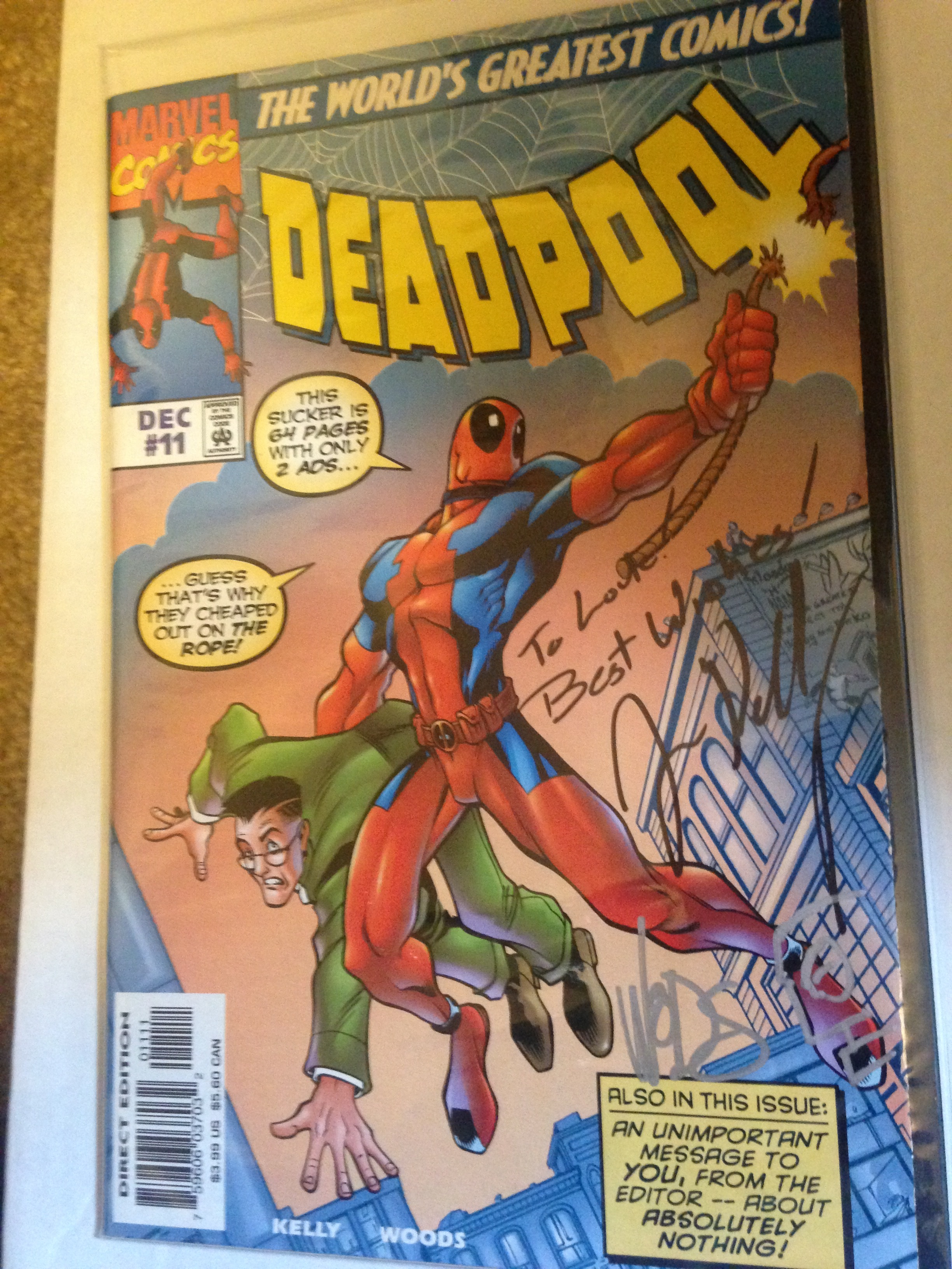 Since then I've found it in single issue and had it signed by Kelly and Woods!