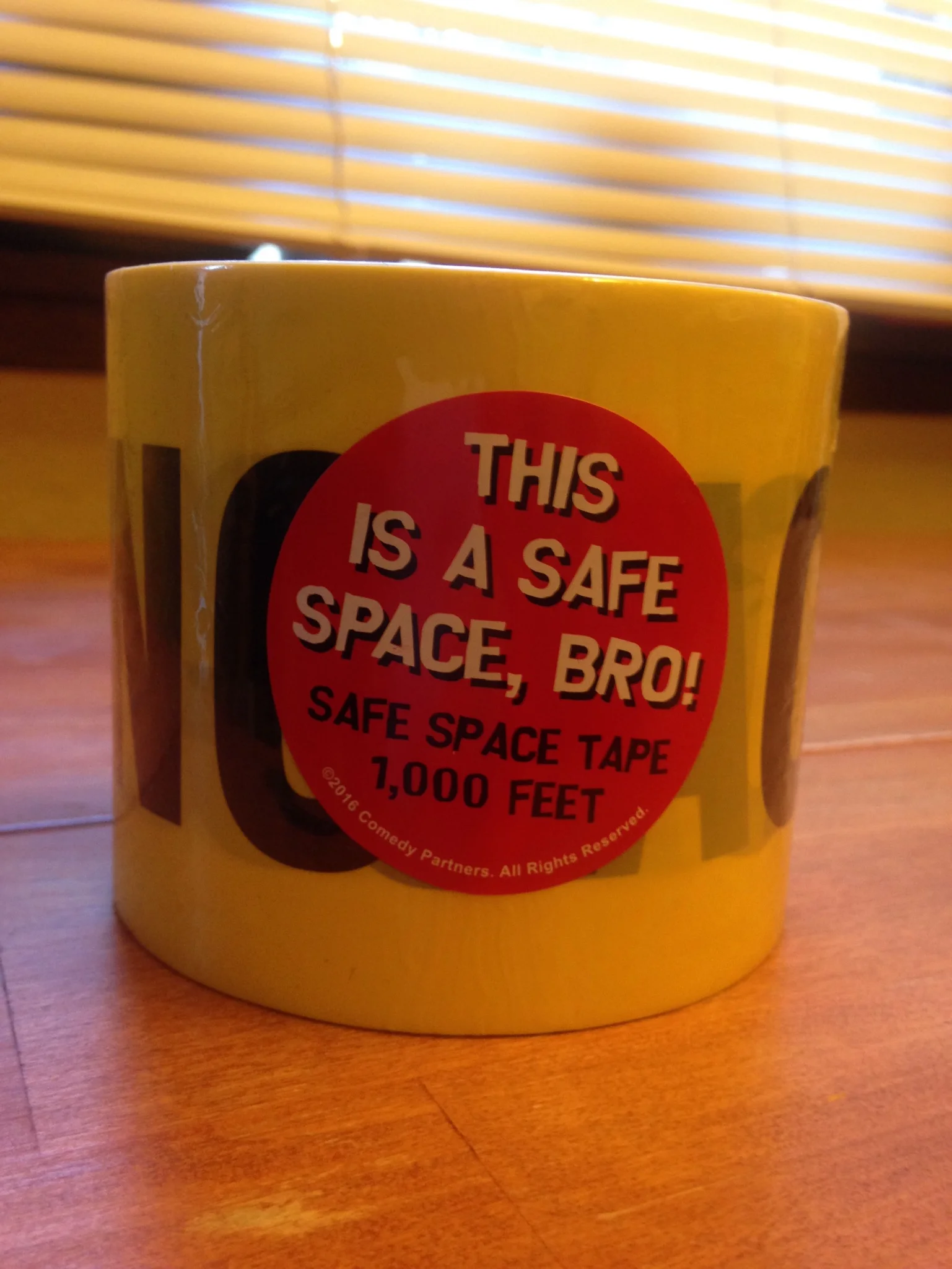 #2. Safe Space Caution Tape