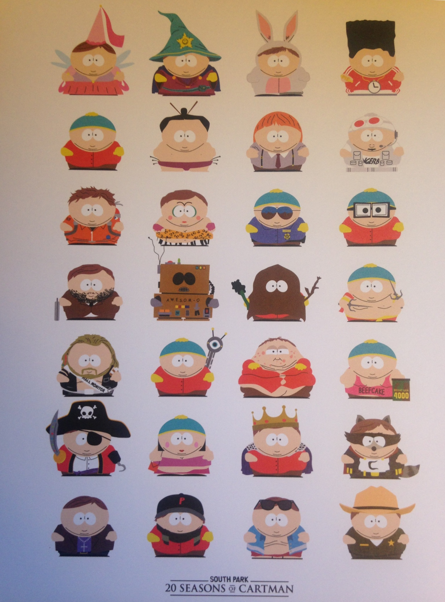 #5. Cartman Print