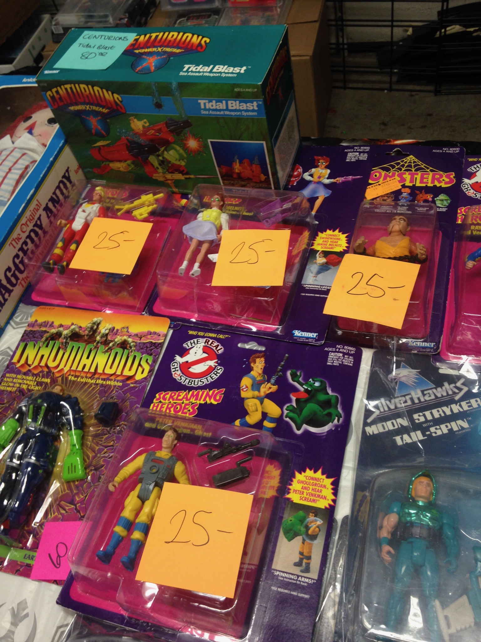 Inhumanoids and Silver Hawks? never heard of them either.