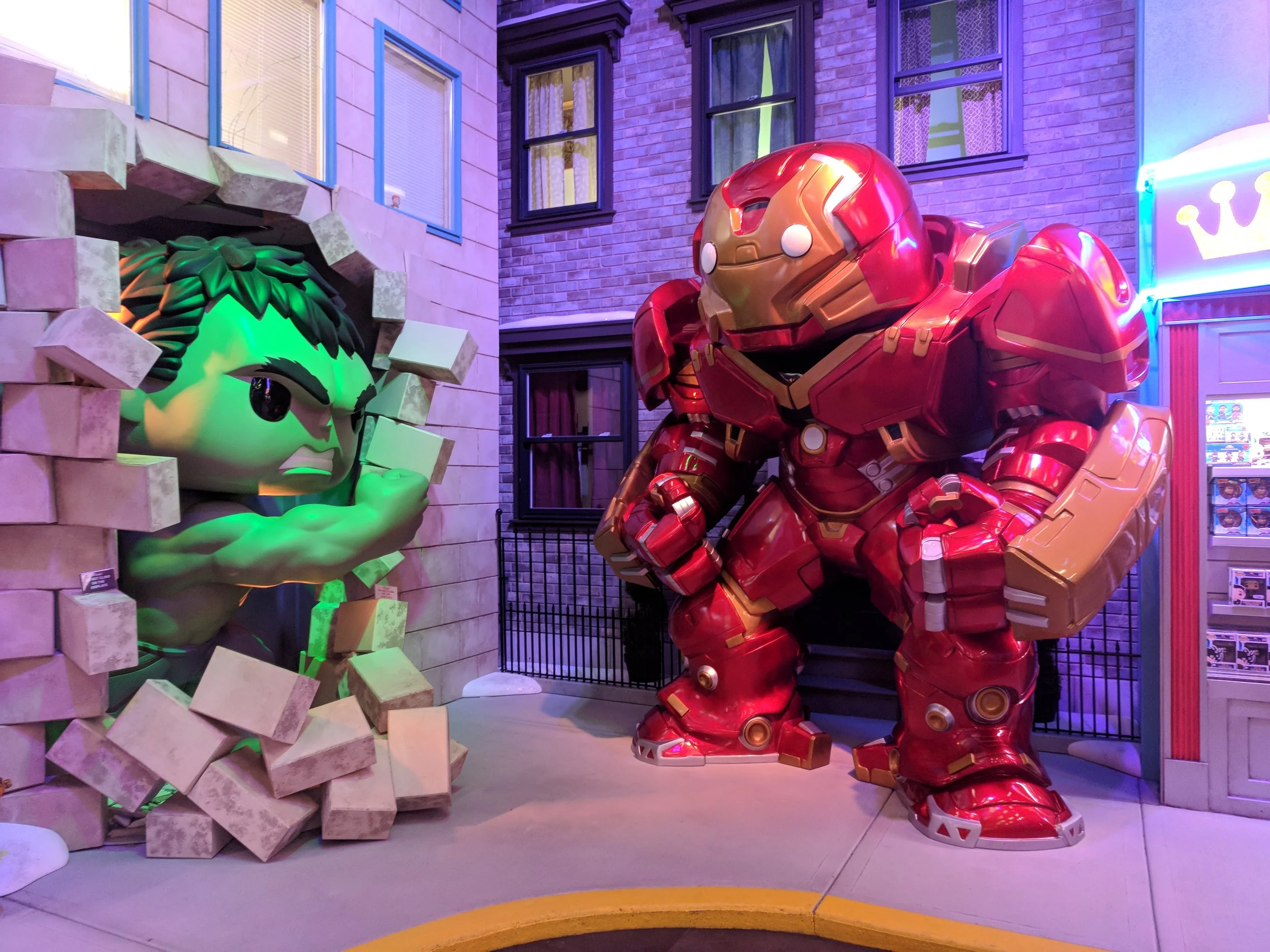 My favorite of the Marvel displays