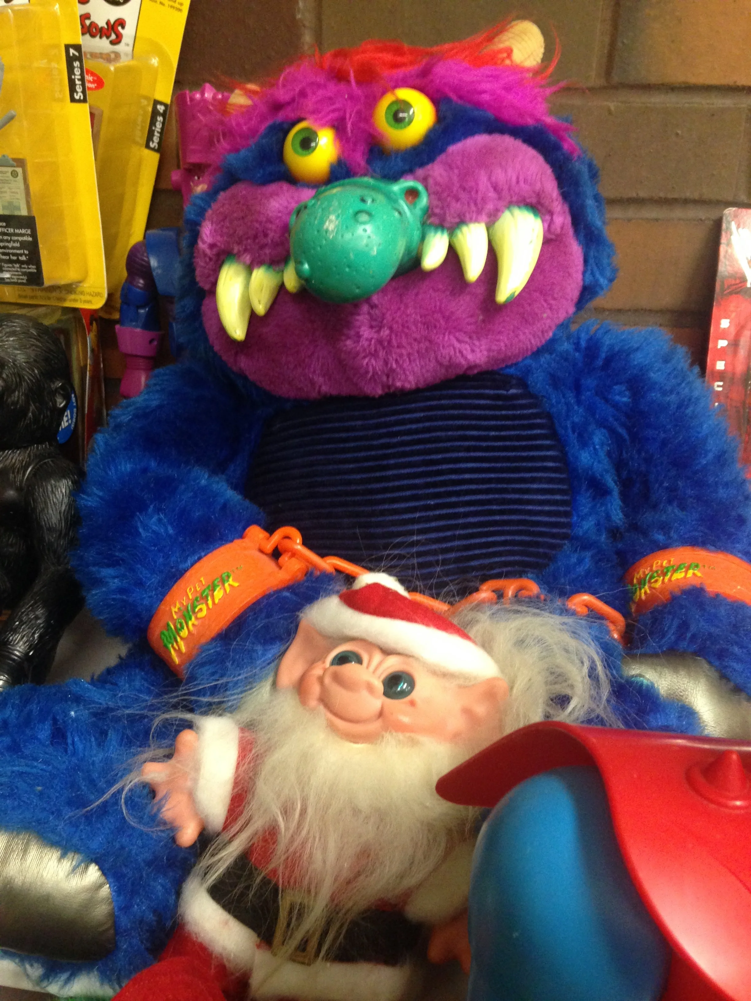 I hope he's planning on eating that troll