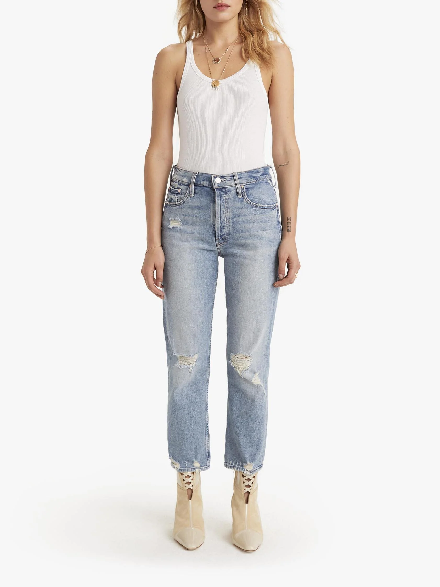 Shop Mother Denim Tomcat Jeans - The 