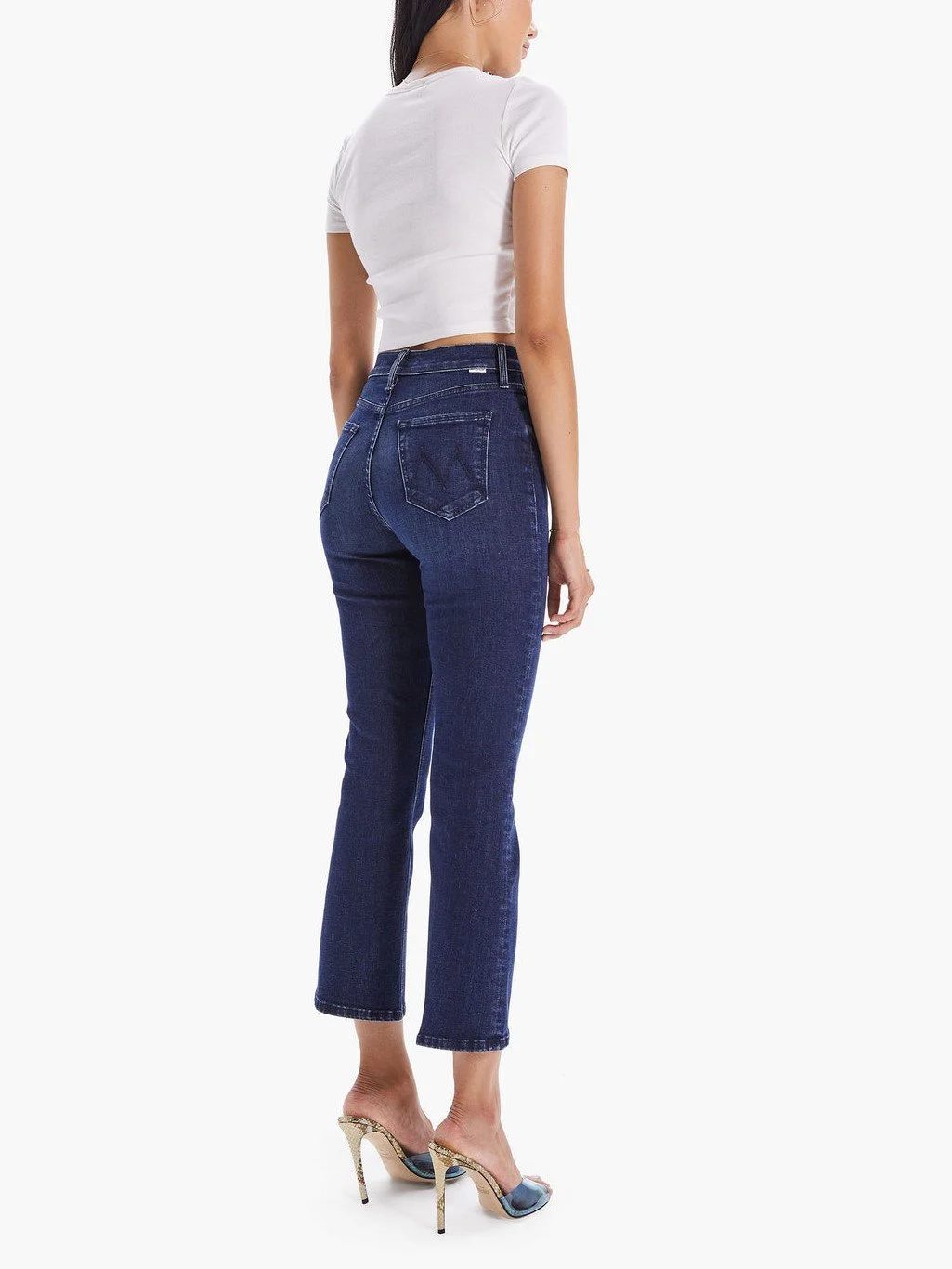Shop Mother Denim Tripper Ankle Jeans 