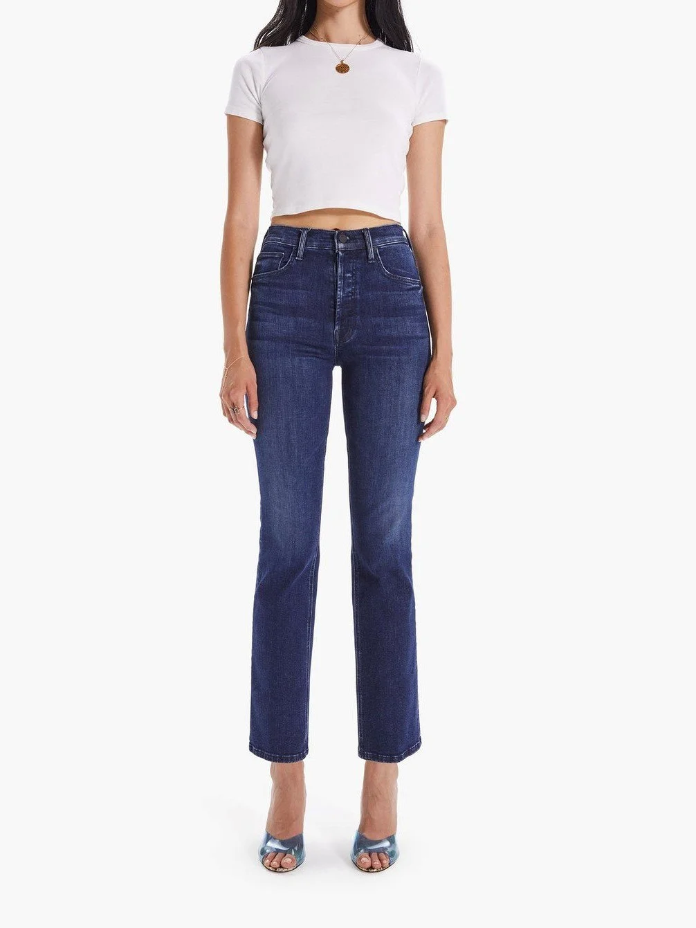 Shop Mother Denim Tripper Ankle Jeans 