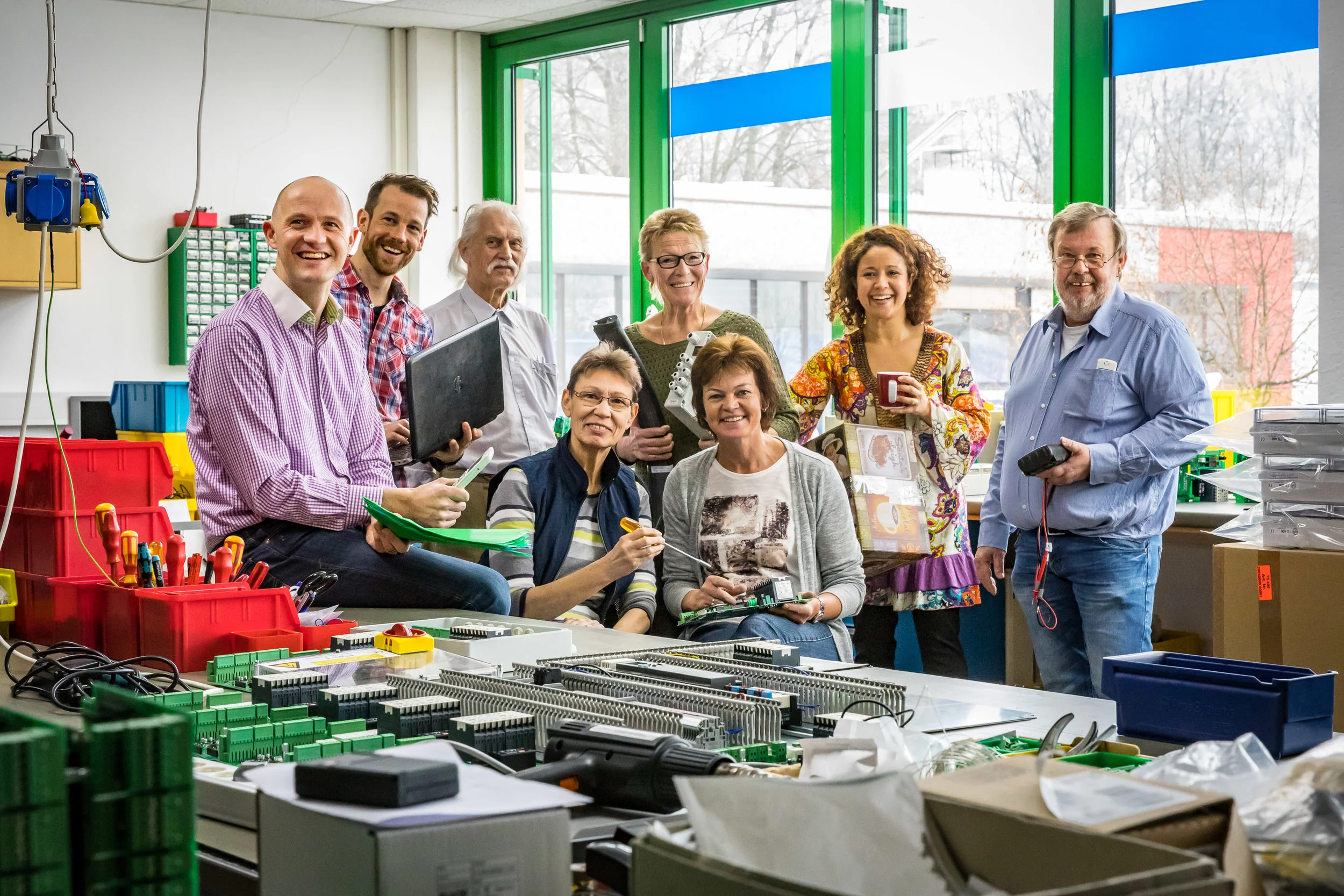 Das Team der Schöfmann Steuerungselektronik GmbH