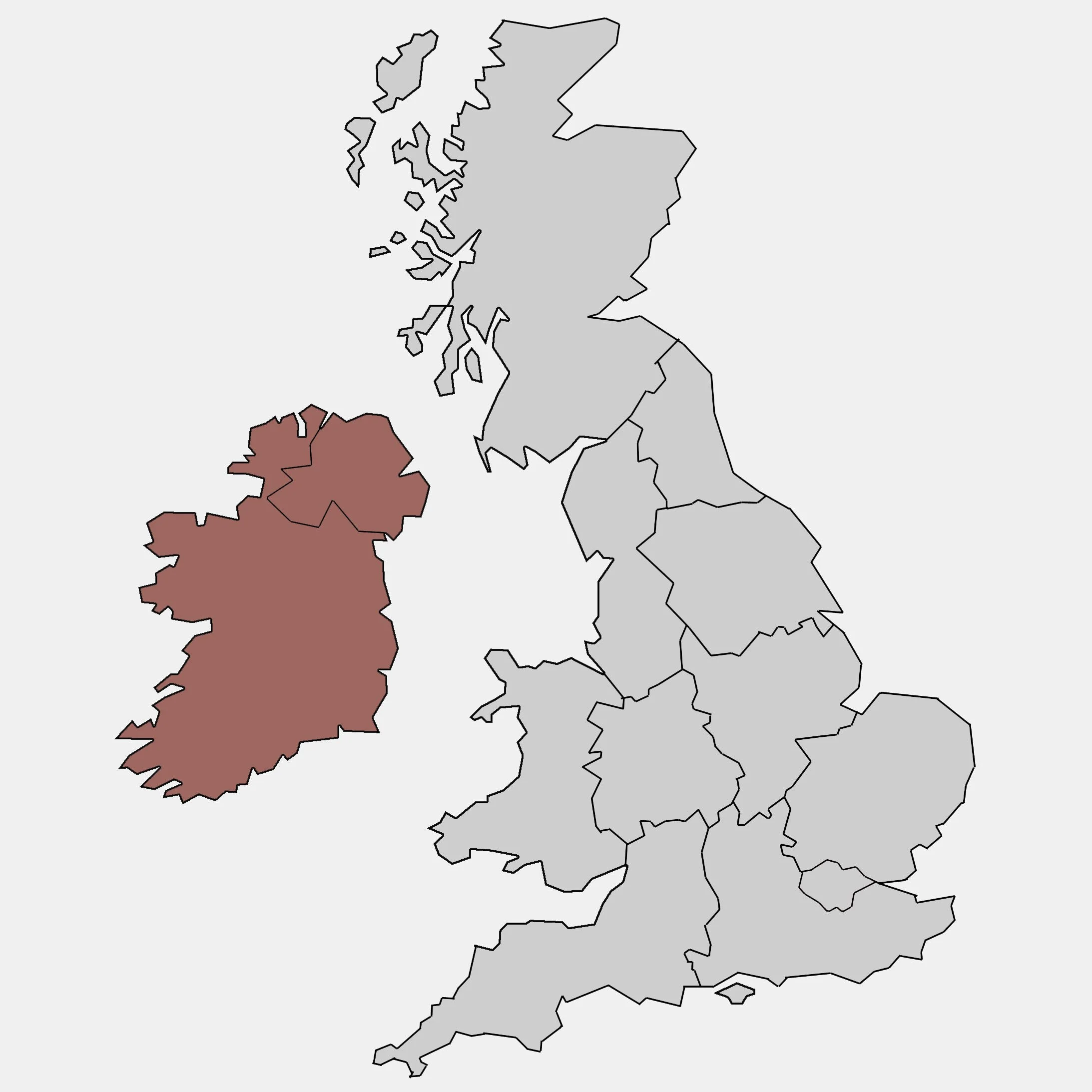 Northern Ireland & the Republic of Ireland