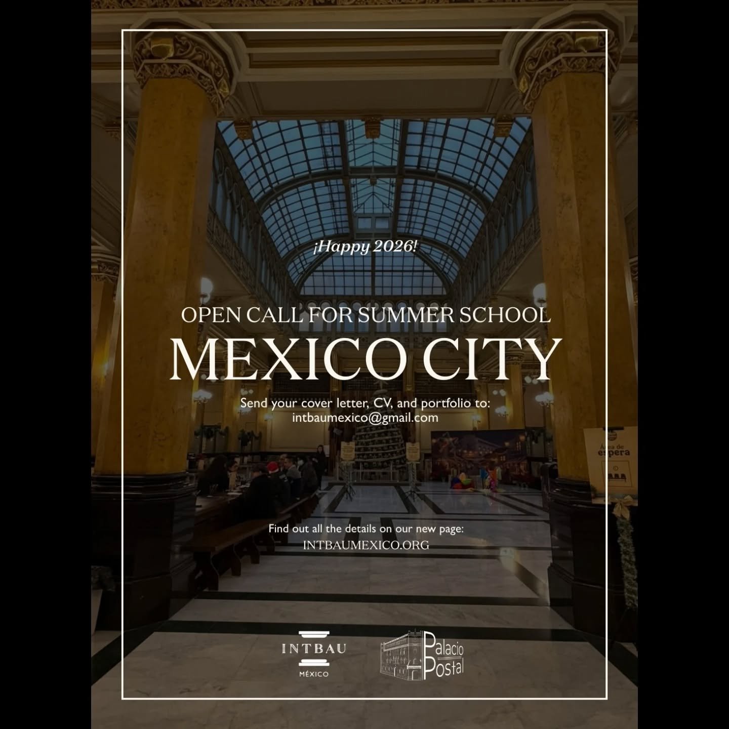 INTBAU&nbsp;Mexico&nbsp;invites you to take part in an immersive academic experience in traditional architecture and urbanism in&nbsp;Mexico&nbsp;City, understood as a living territory where multiple historical, cultural, and spatial layers converge.