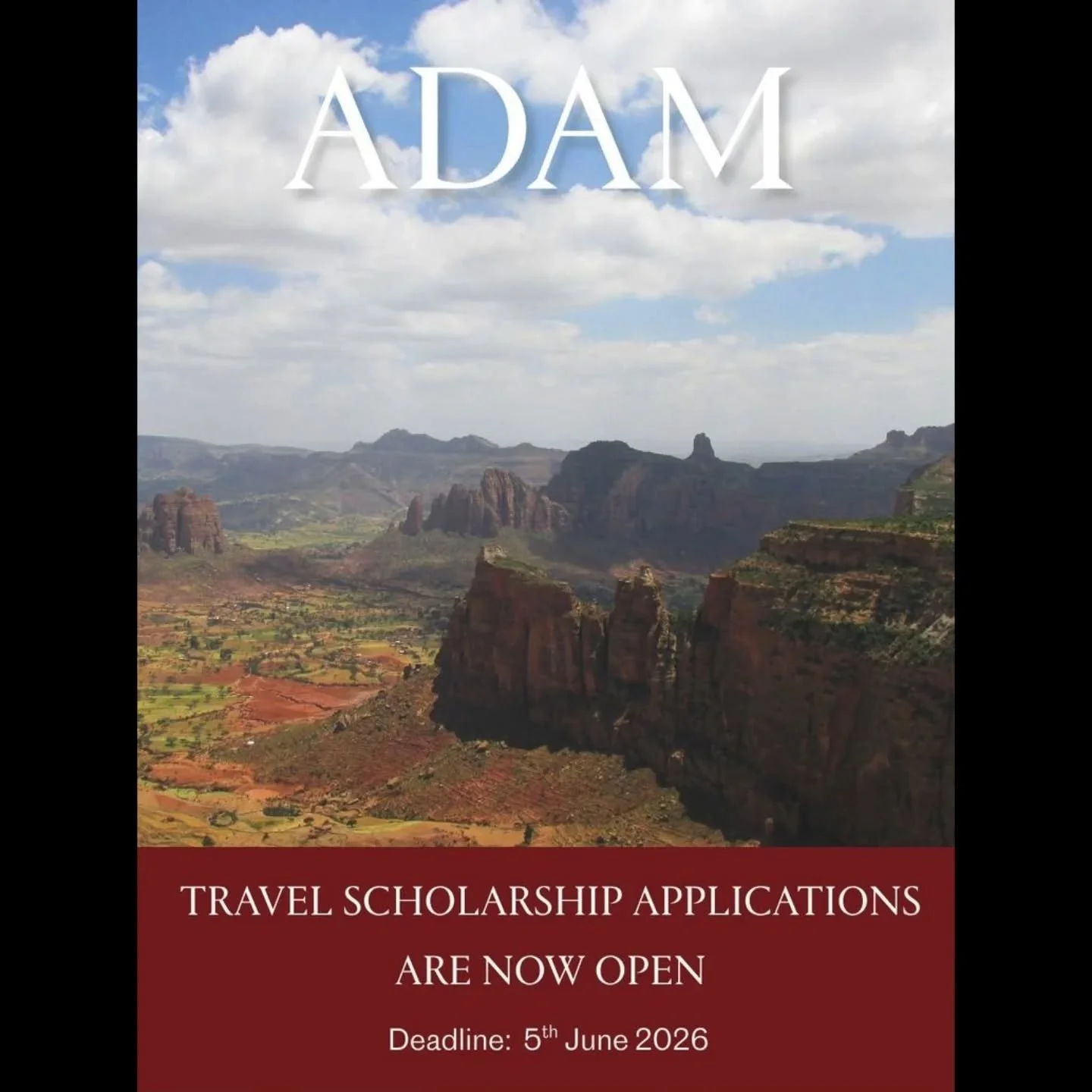 Entries are now open for the ADAM Architecture annual Travel Scholarship.

Since 2005, the scholarship has supported emerging voices in architecture with a &pound;2,000 award for overseas research in architecture, architectural technology and urban d