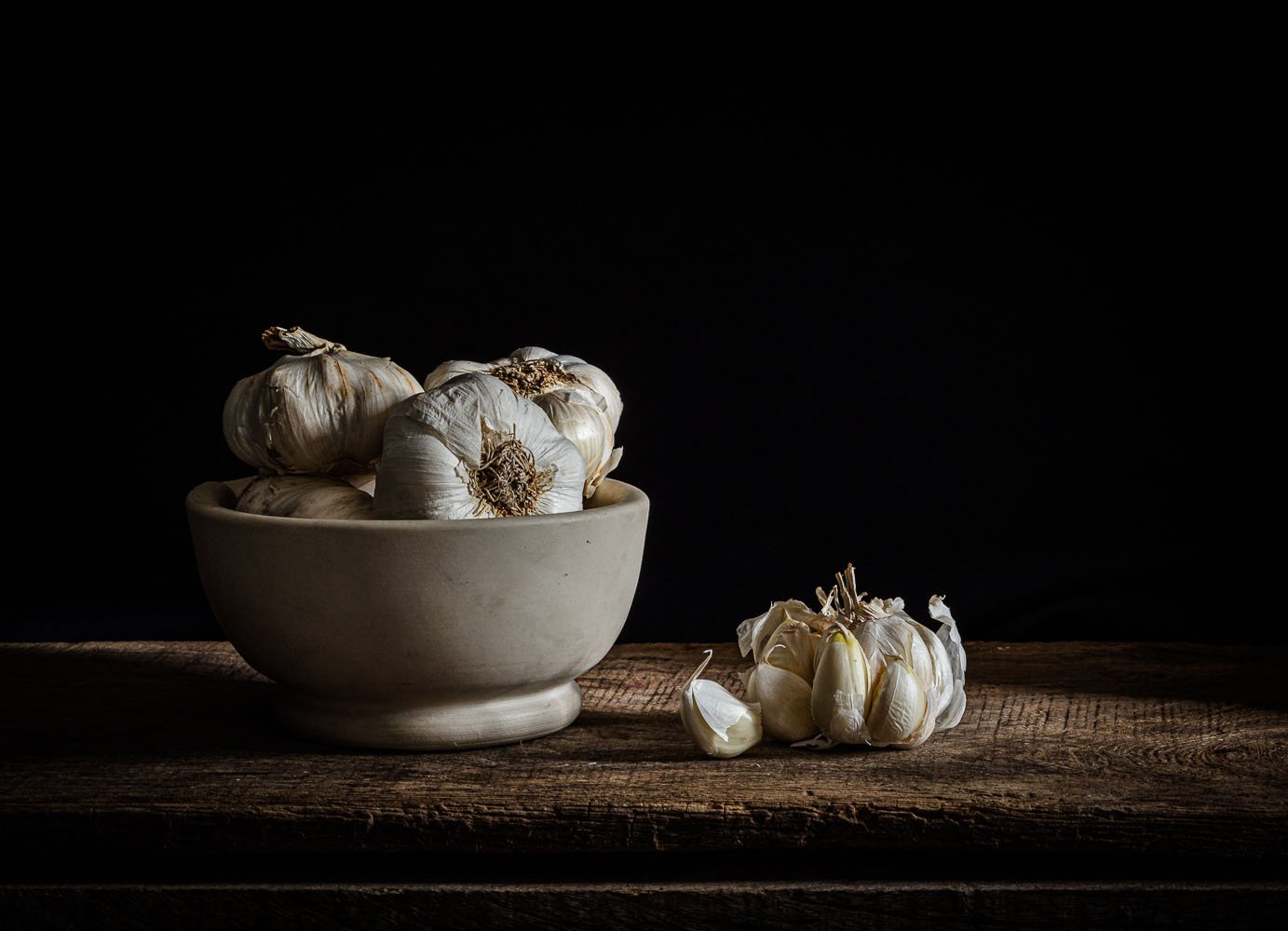 Garlic In Bowl