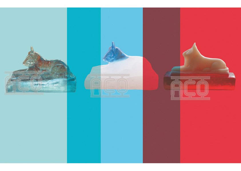 Petit Bélier Sphinx moulés en résine: CHF 230.-/ la pièce 