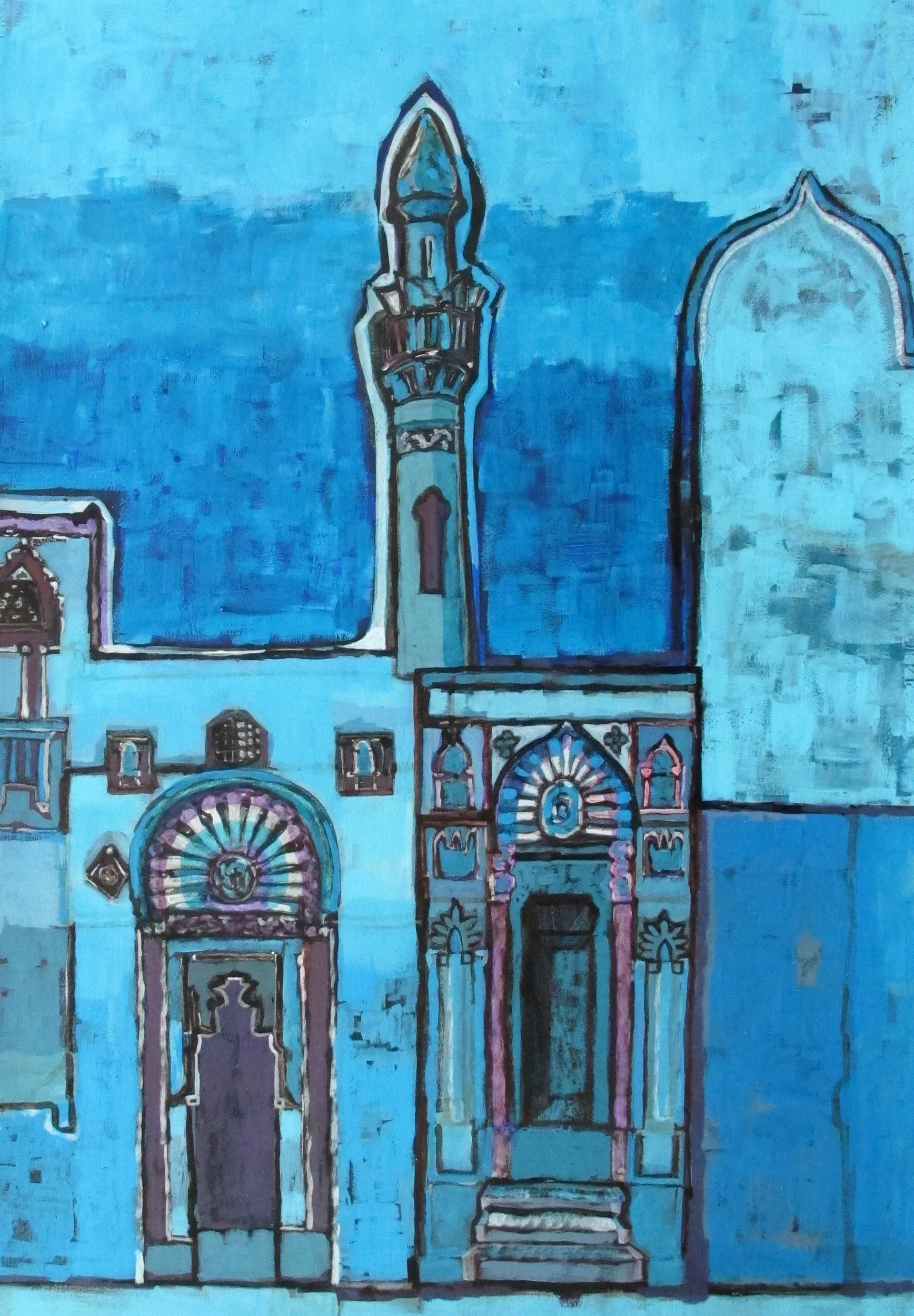 Mosquée. Khan Khalili, Cairo, Egypt