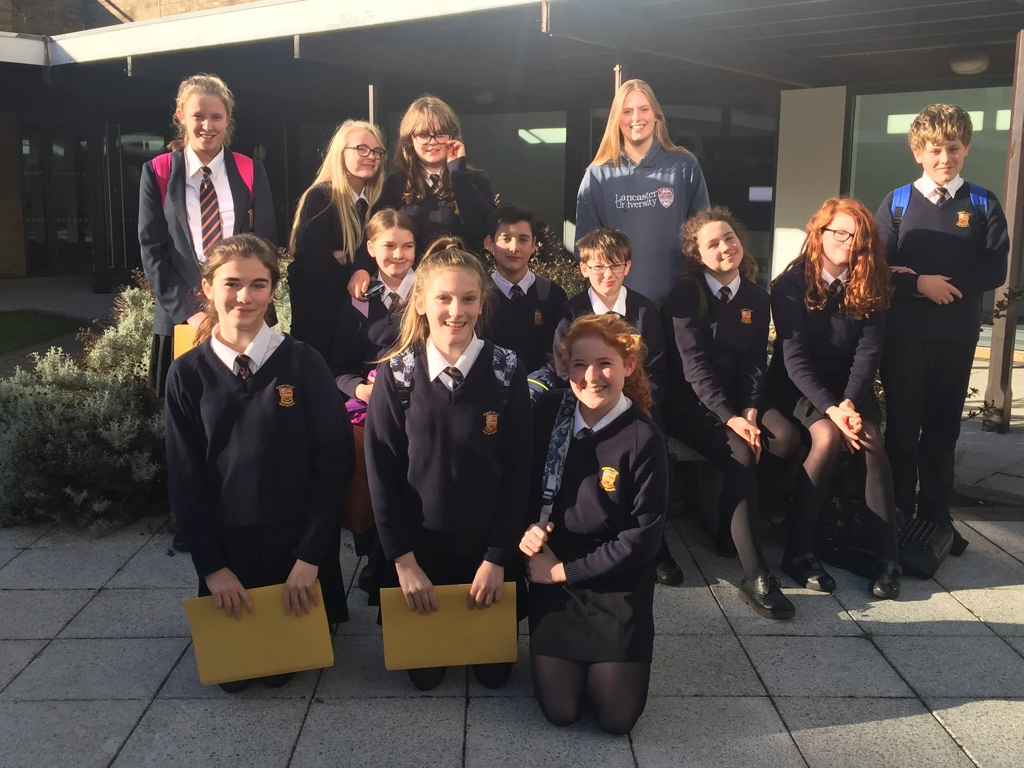 Brilliant students visit Lancaster University