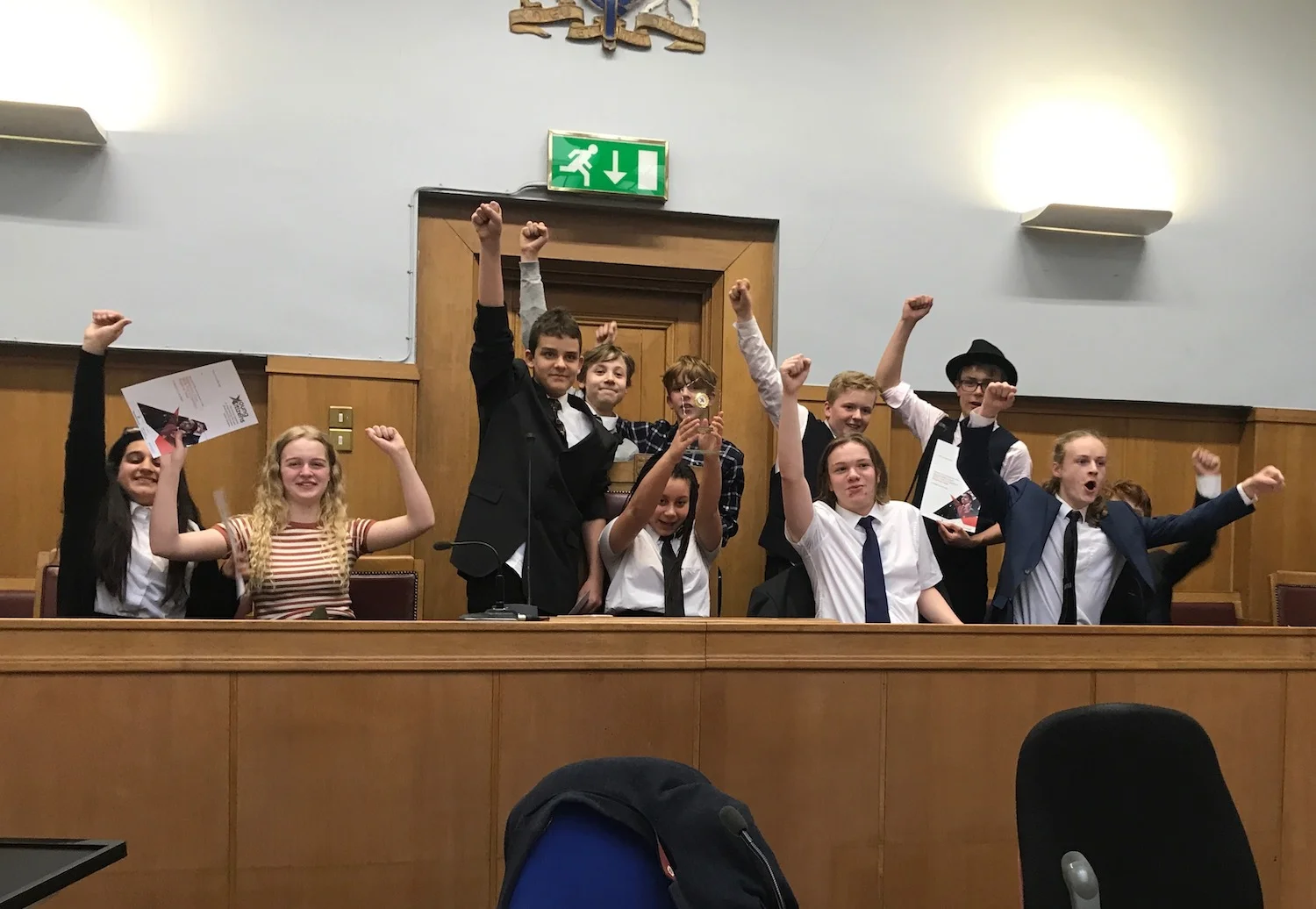 See you in court! Mock Trial competition winners