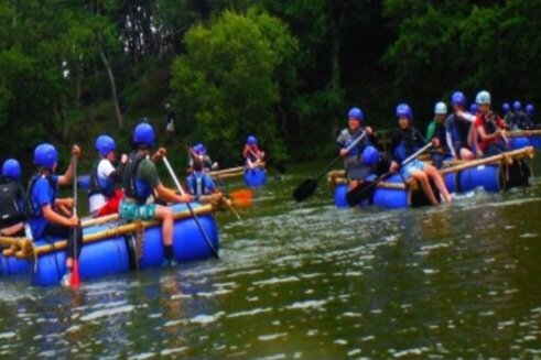 Raft building