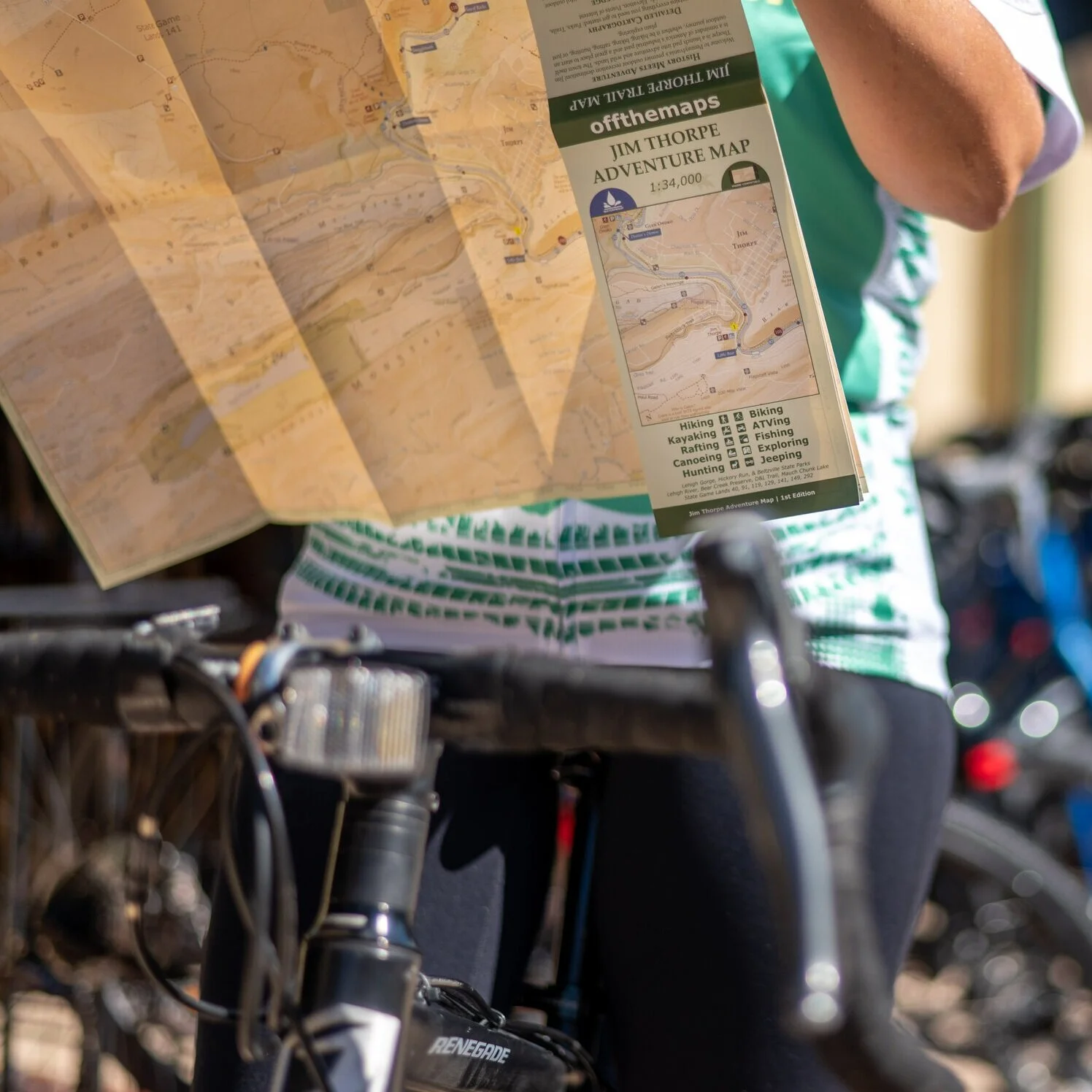 Jim Thorpe Trail Map — offthemaps