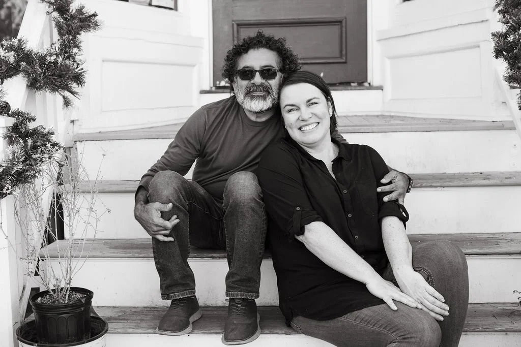  Lydia &amp; Pepe in front of their Shelter Island Heights shop 