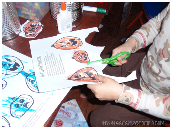 Five Little Pumpkins Craft Activity — Sarah Pecorino Illustration