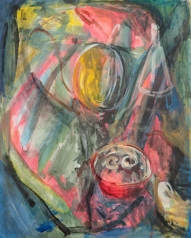 still life with 3 eggs, 2012