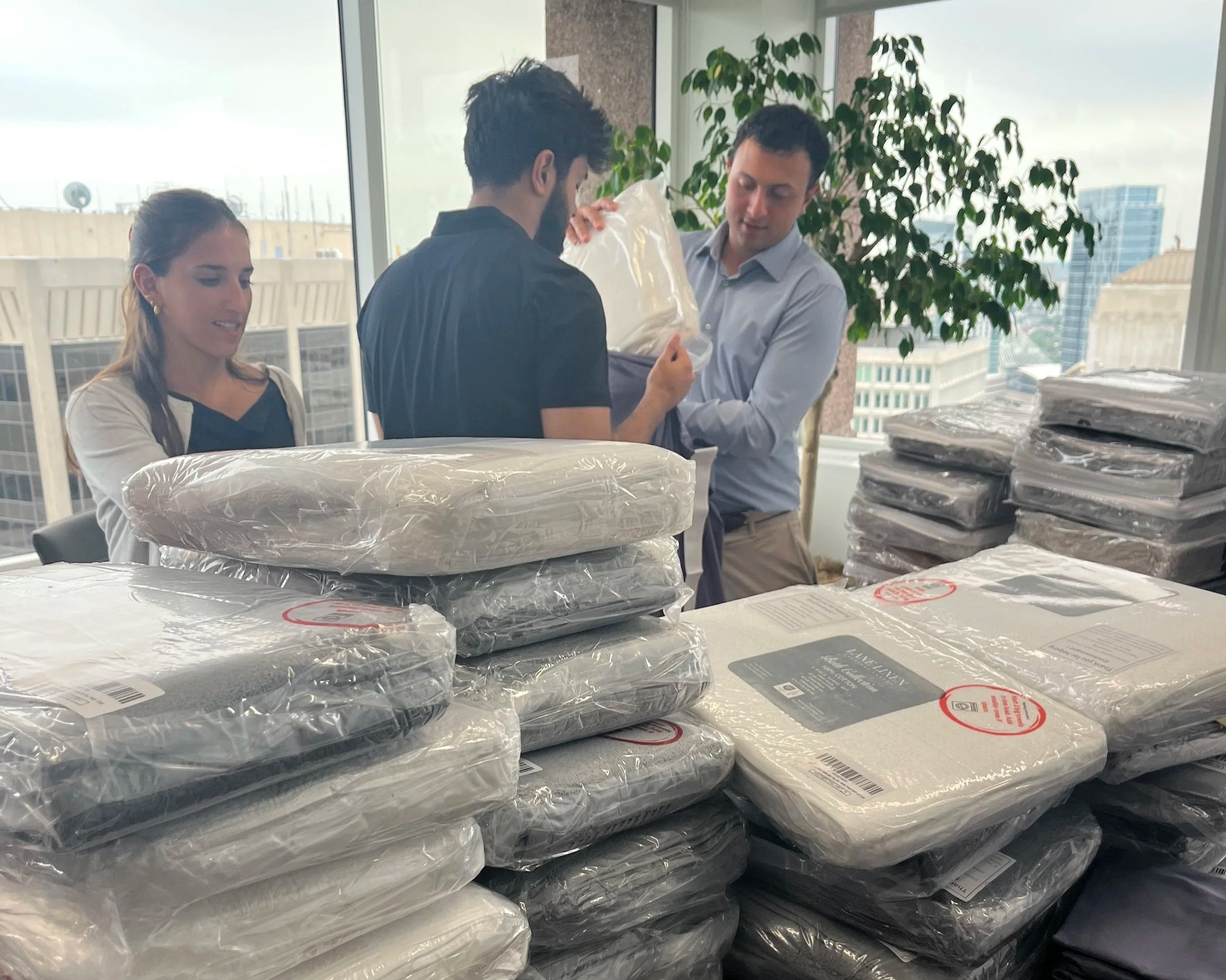  15 interns at  Berkshire Residential Investments  participated in a Get Set kit-making event for Circle of Hope this summer. 