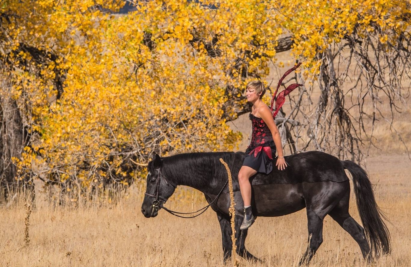 Tricks and Treats: A Halloween with Horses