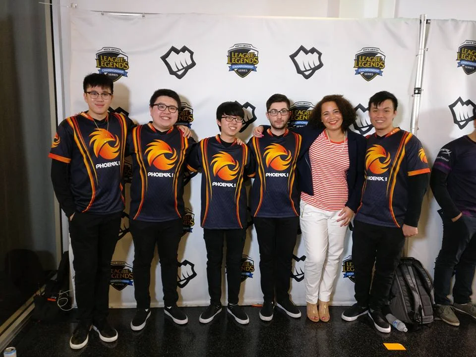Me and the P1 team at LCS in Summer 2016.