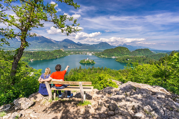 Hiking in Slovenia, Lake Bled