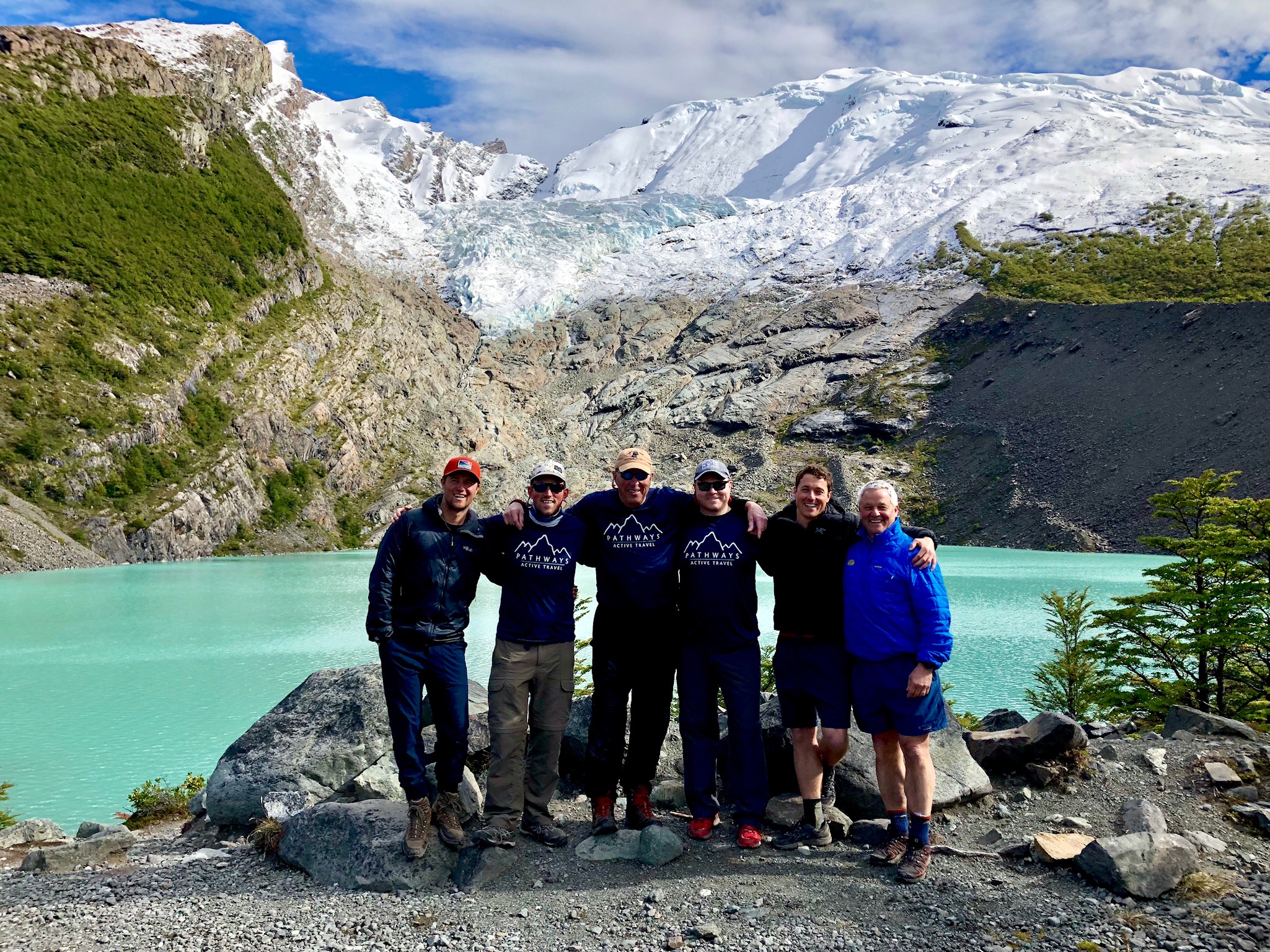 Hikers in Patagonia Argentina