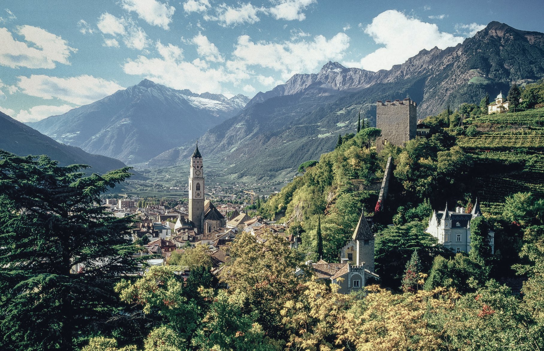 Merano South Tyrol Italian Alps Pathways Active Travel