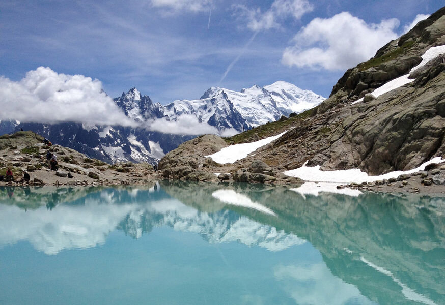 Hiking Le Lac Blanc Chamonix Pathways Active Travel