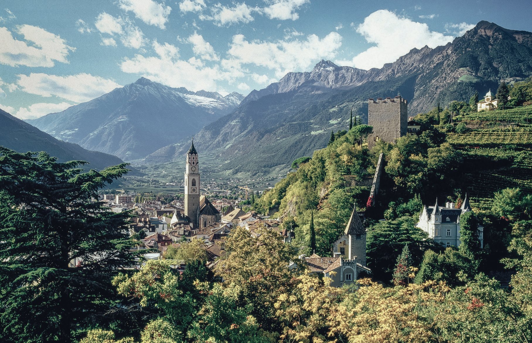 Merano South Tyrol Italian Dolomites Pathways Active Travel