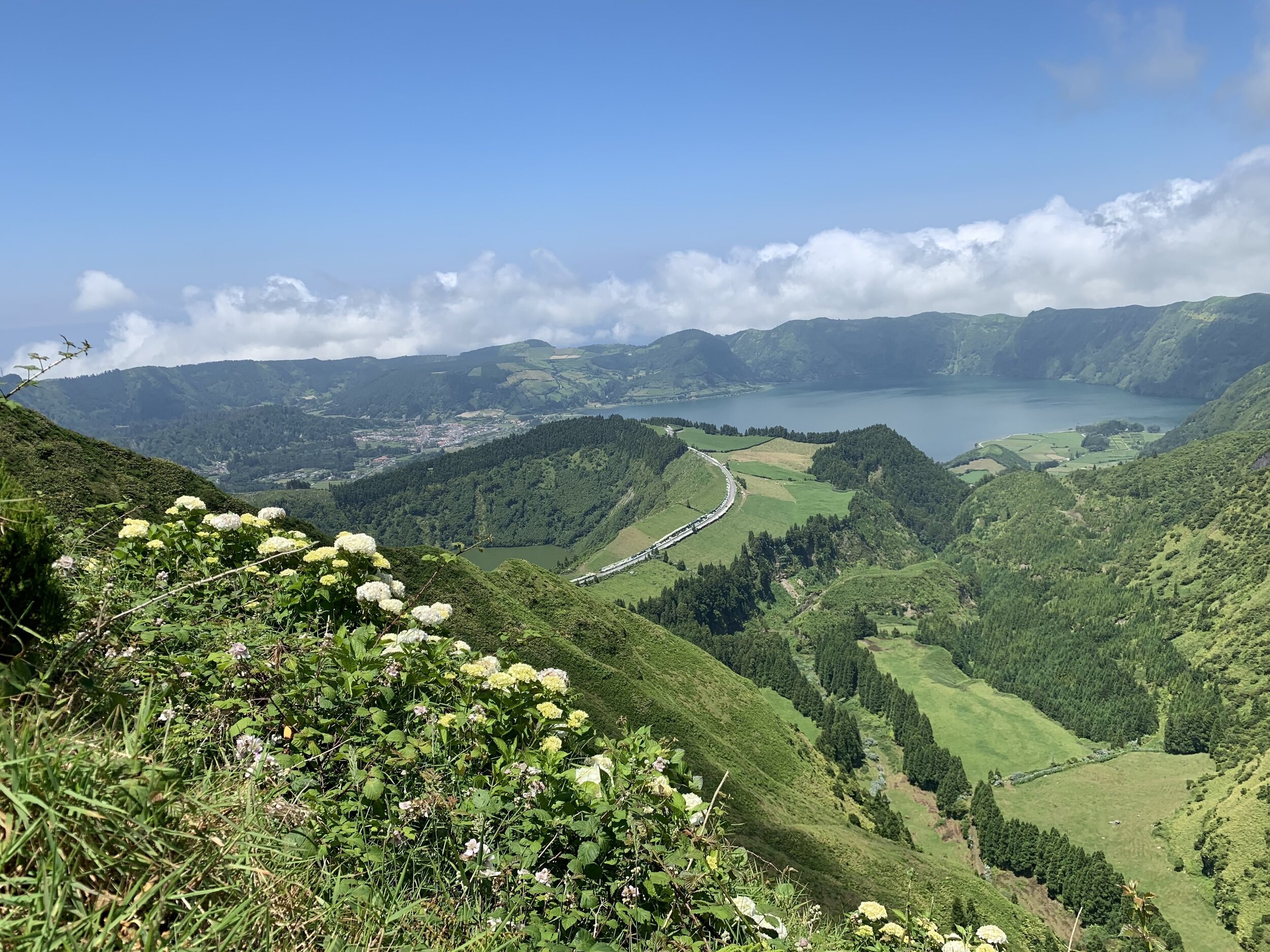 Sete Cidades Azores Hiking Pathways Active Travel