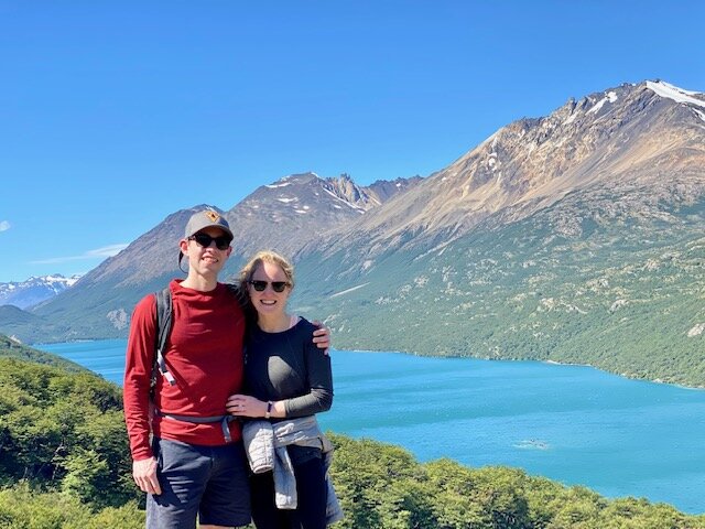 Hiking on Honeymoon in Patagonia