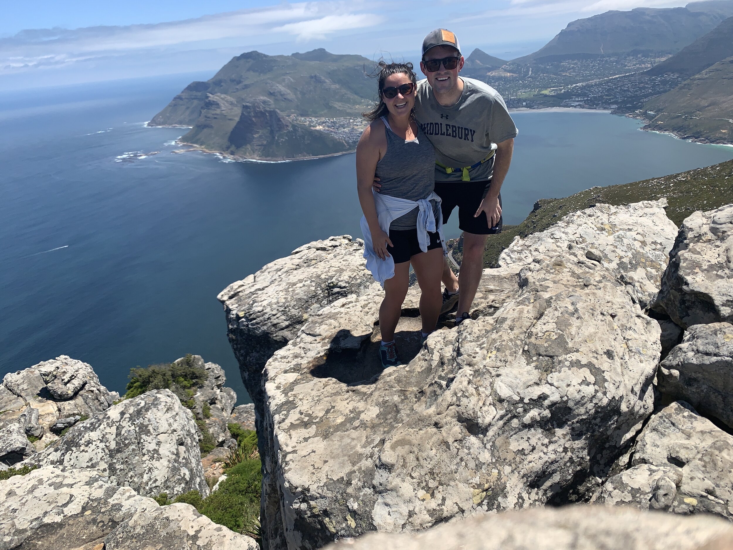 Hiking on Honeymoon in South Africa