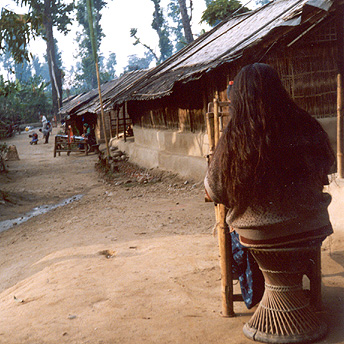   In the summer we cannot sit for any length of time in the huts because we have plastic roofs and it is so hot inside.&nbsp; In summer some people sleep outside.    Albi / PhotoVoice / LWF  