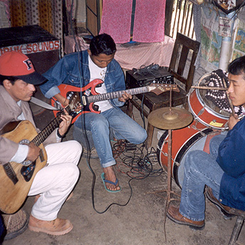   Opportunities so not come knocking at the door.&nbsp; There are good musicians in the camps but there are few opportunities for them due to lack of economy.    Bikash / PhotoVoice / LWF  