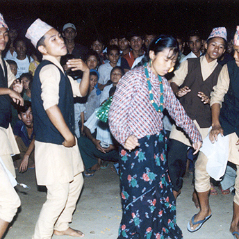  Bhutanese dancing, even though we are far from our country we still like to celebrate our culture and traditions.&nbsp;  Indra / PhotoVoice / LWF 