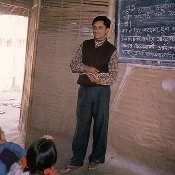   A teacher is like the second parent of a child, they have to show the children the right path.&nbsp;&nbsp; Ajay / PhotoVoice / LWF  