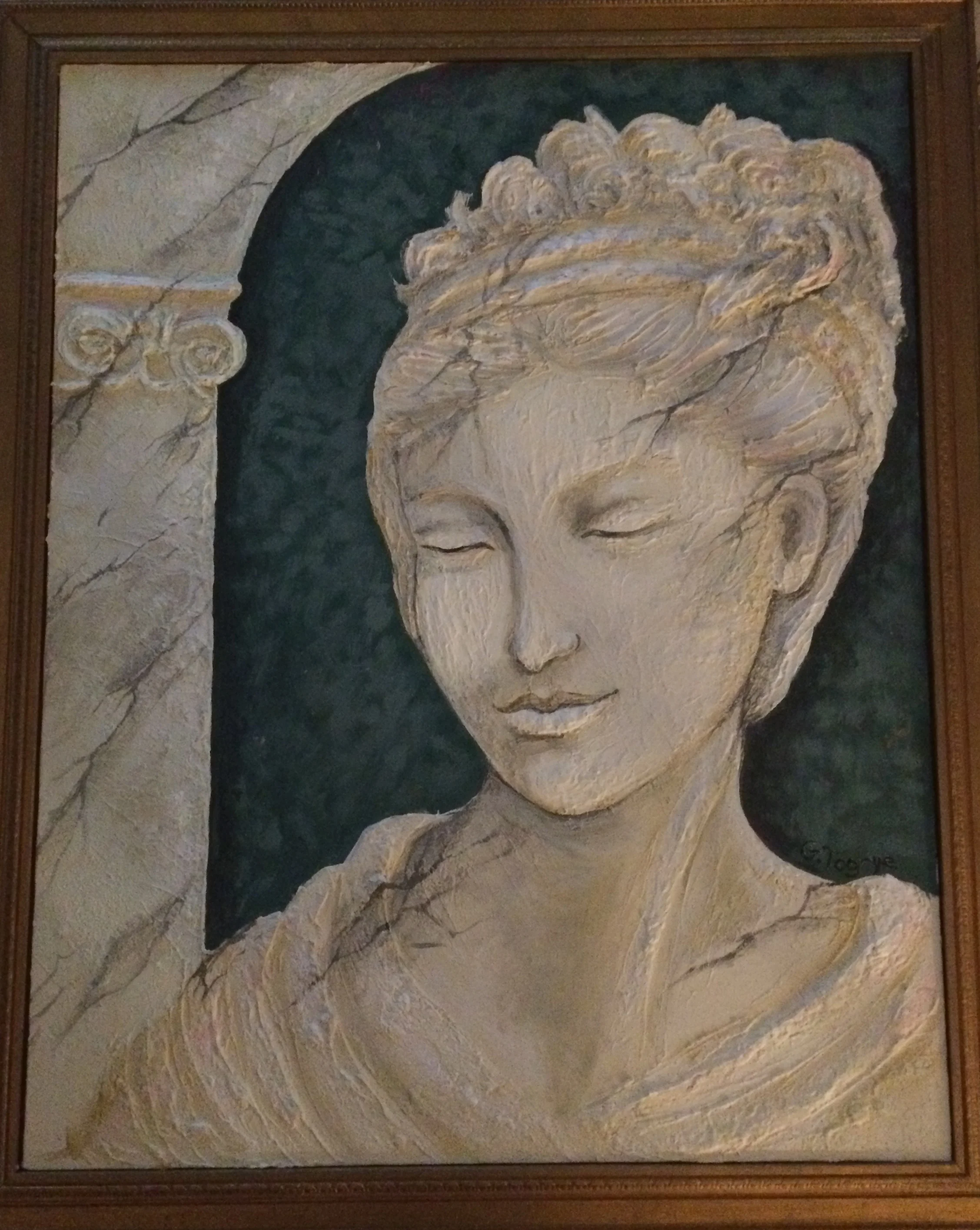 Sculptural Painting statue