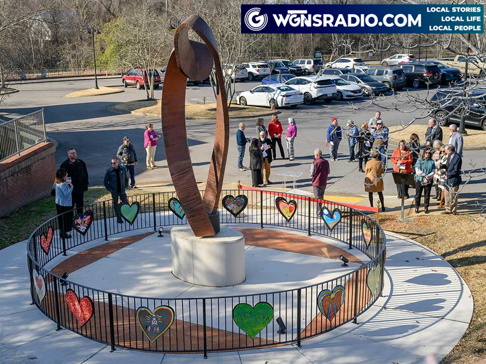 Heart of Tennessee Sculpture at the Discovery Center Museum See Full Article Here
